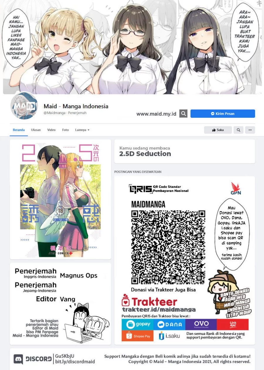 Baca Manga 2.5 Dimensional Seduction Chapter 90 Gambar 2