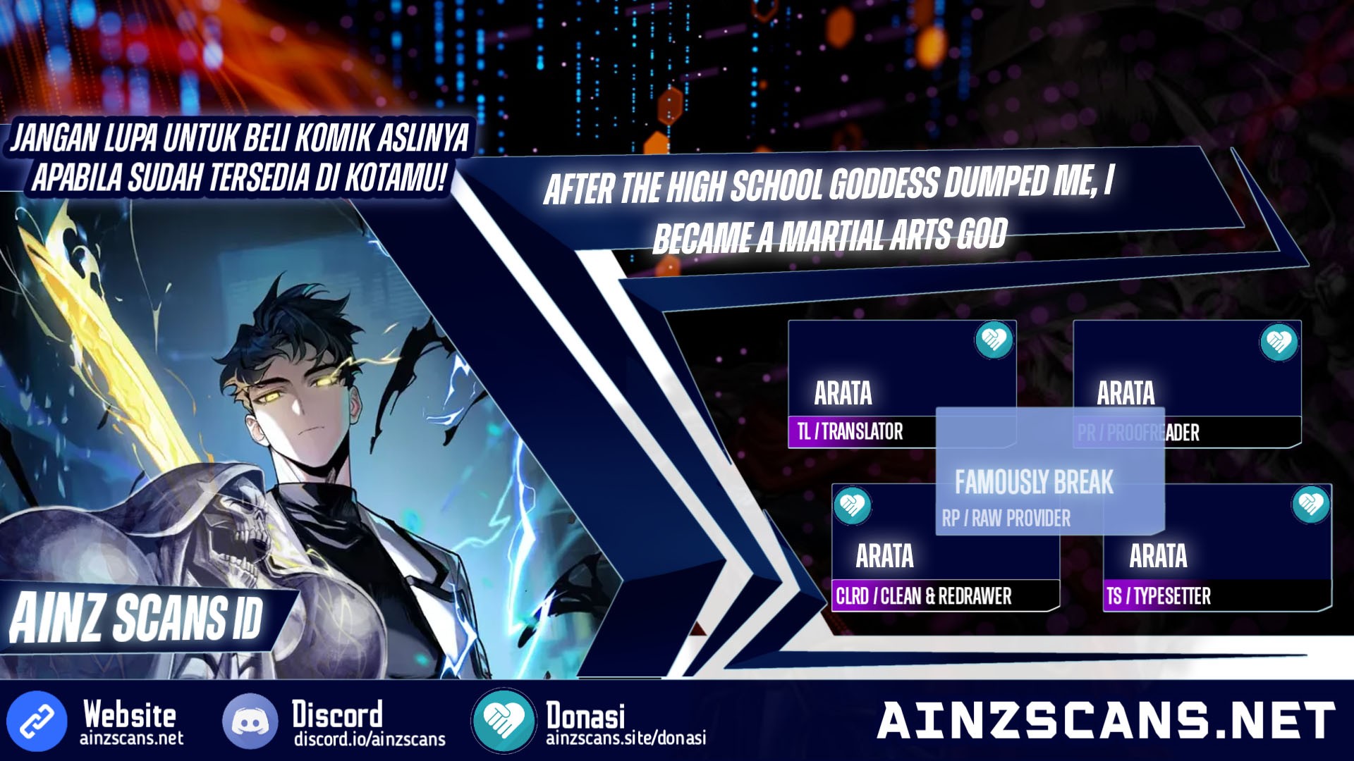 Komik After the High School Goddess Dumped Me I Became a Martial Arts God - Chapter 1