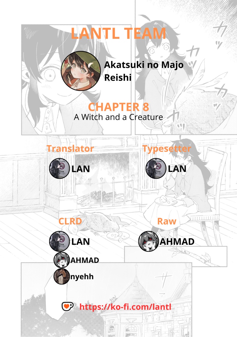 Komik Akatsuki no Majo Reishi wa Jiyu ni Ikitai Mao Tobatsu o Oeta Node, Nonbiri o Mise o Hirakimasu - Chapter 8