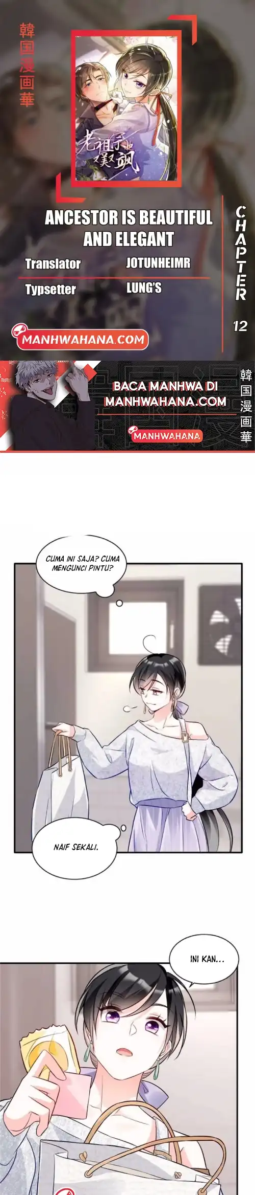 Komik Ancestor is beautiful and elegant - Chapter 12