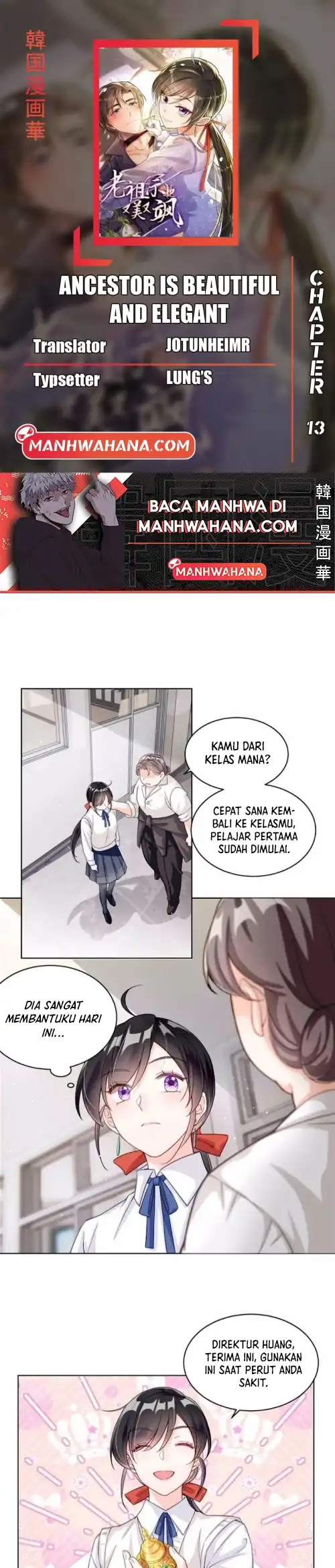 Komik Ancestor is beautiful and elegant - Chapter 13