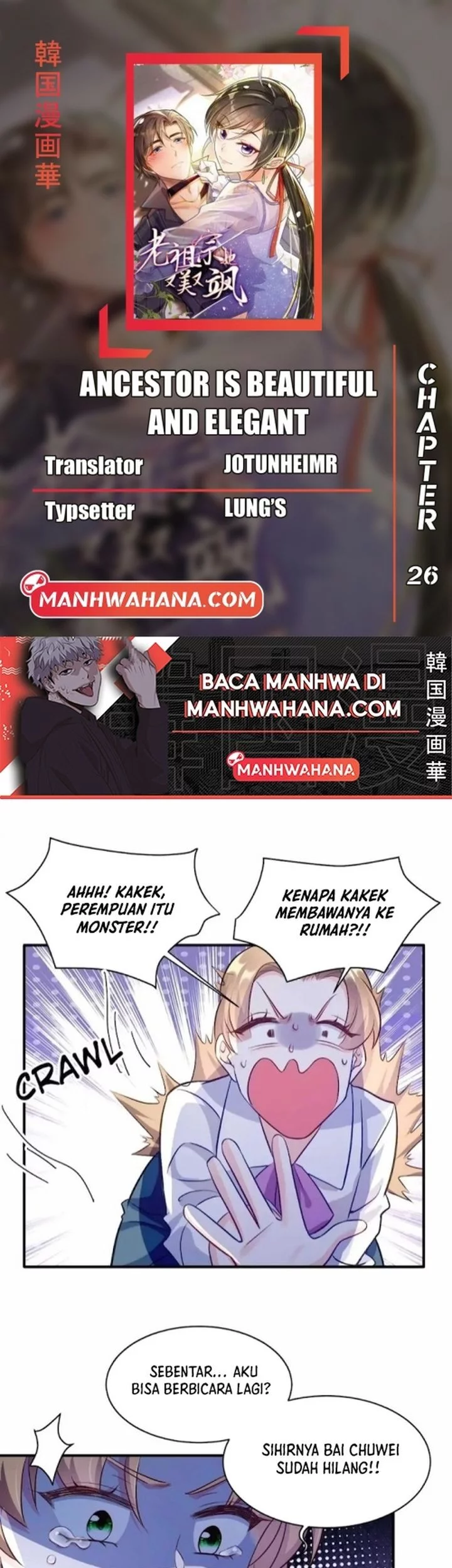Komik Ancestor is beautiful and elegant - Chapter 26