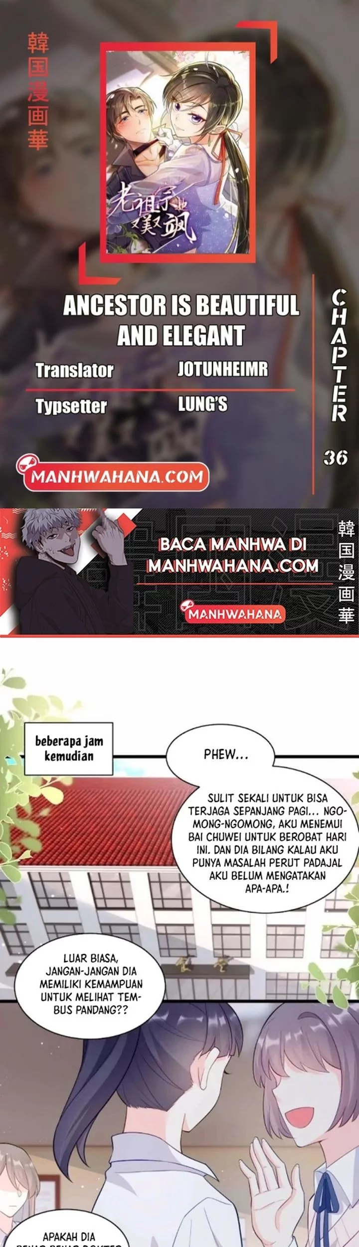 Komik Ancestor is beautiful and elegant - Chapter 36