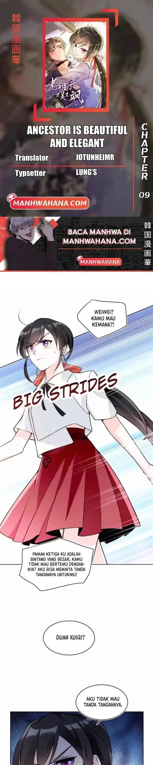 Komik Ancestor is beautiful and elegant - Chapter 9