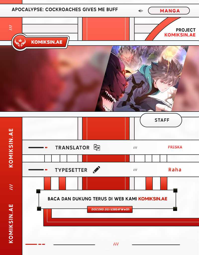 Komik Apocalypse: Cockroaches Gives Me Buff - Chapter 12