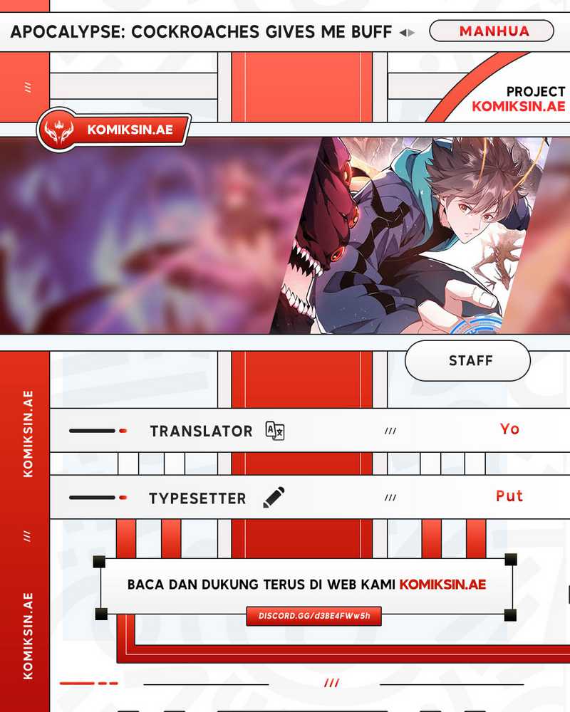Komik Apocalypse: Cockroaches Gives Me Buff - Chapter 26
