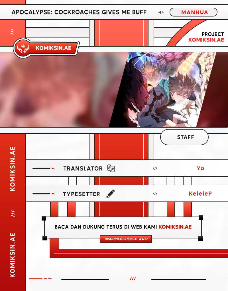Komik Apocalypse: Cockroaches Gives Me Buff - Chapter 40