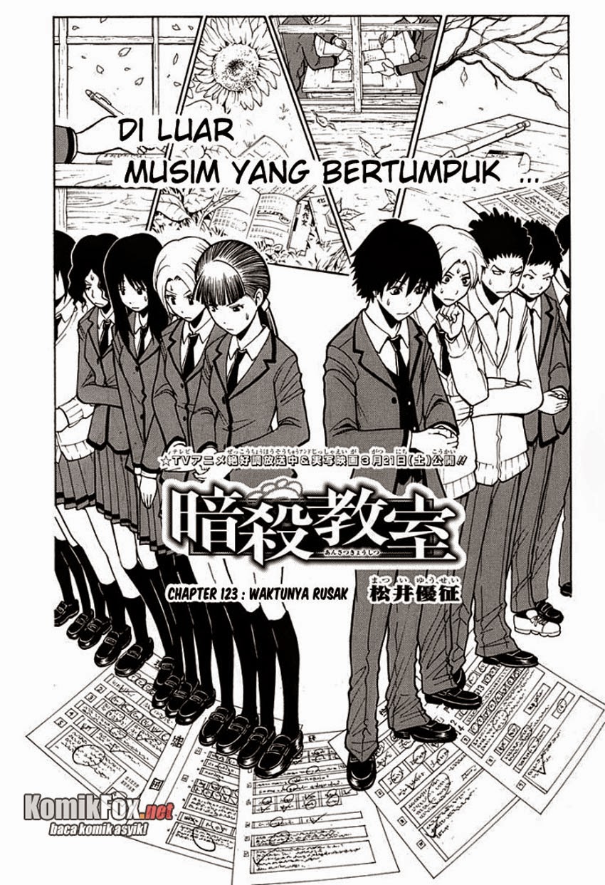 Komik Assassination Classroom - Chapter 123