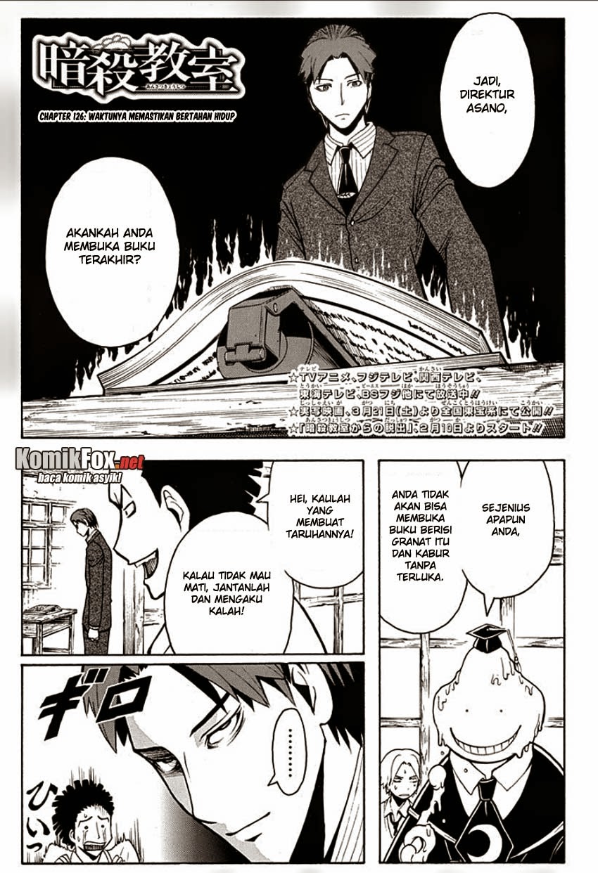 Komik Assassination Classroom - Chapter 126