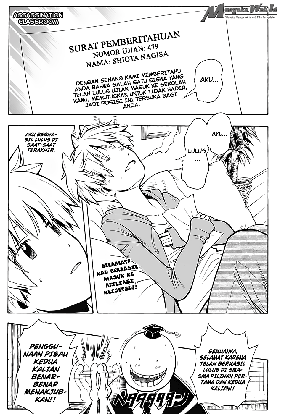 Komik Assassination Classroom - Chapter 162