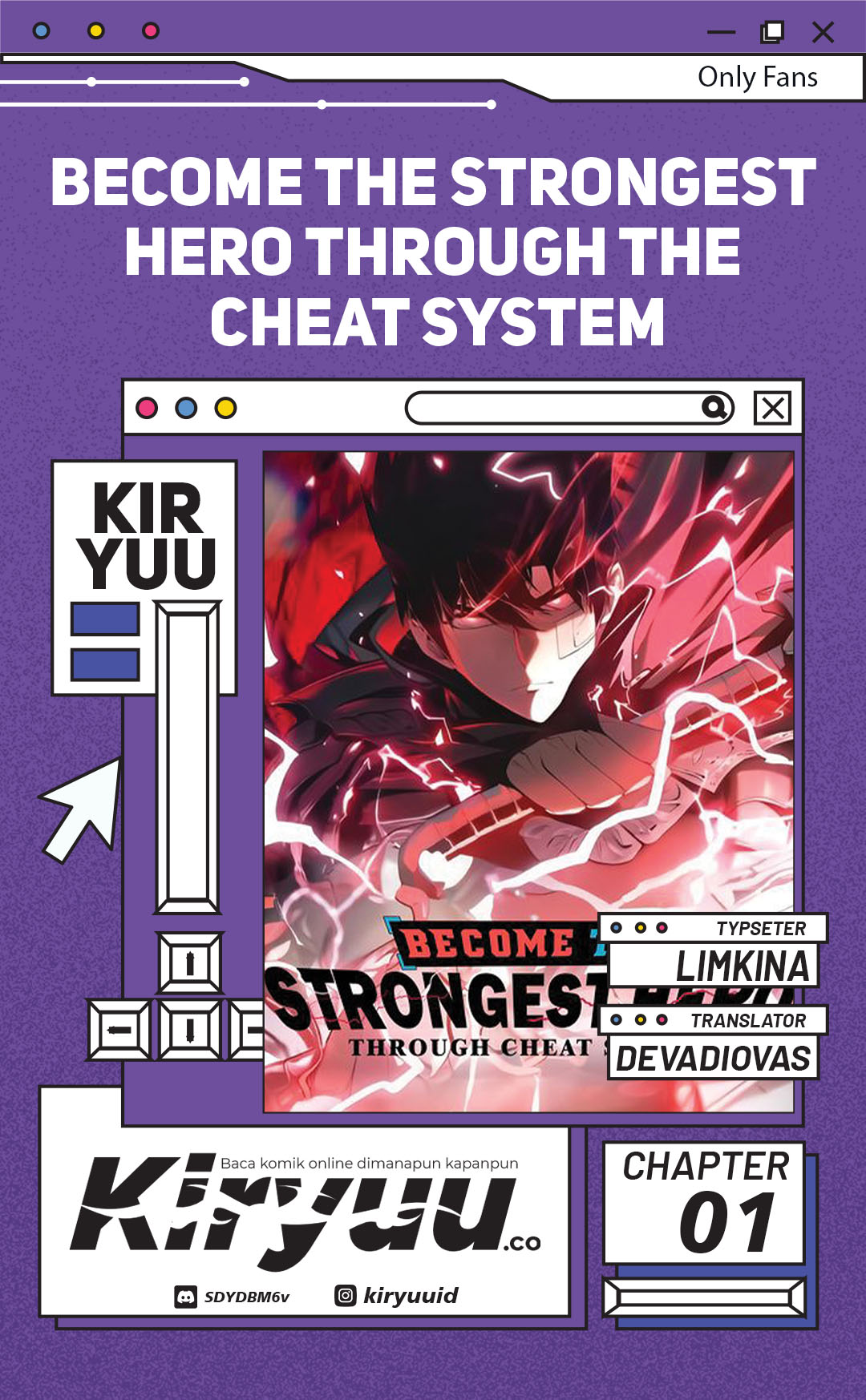 Komik Become the Strongest Hero Through the Cheat System - Chapter 1