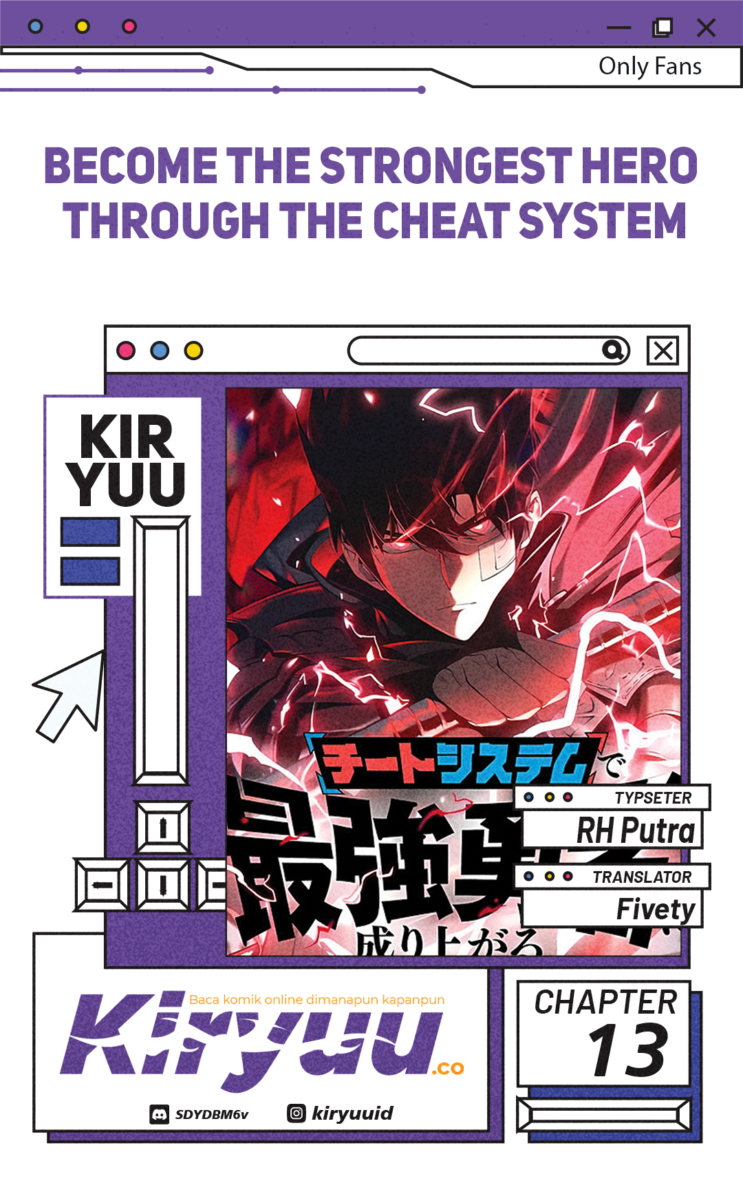 Komik Become the Strongest Hero Through the Cheat System - Chapter 13