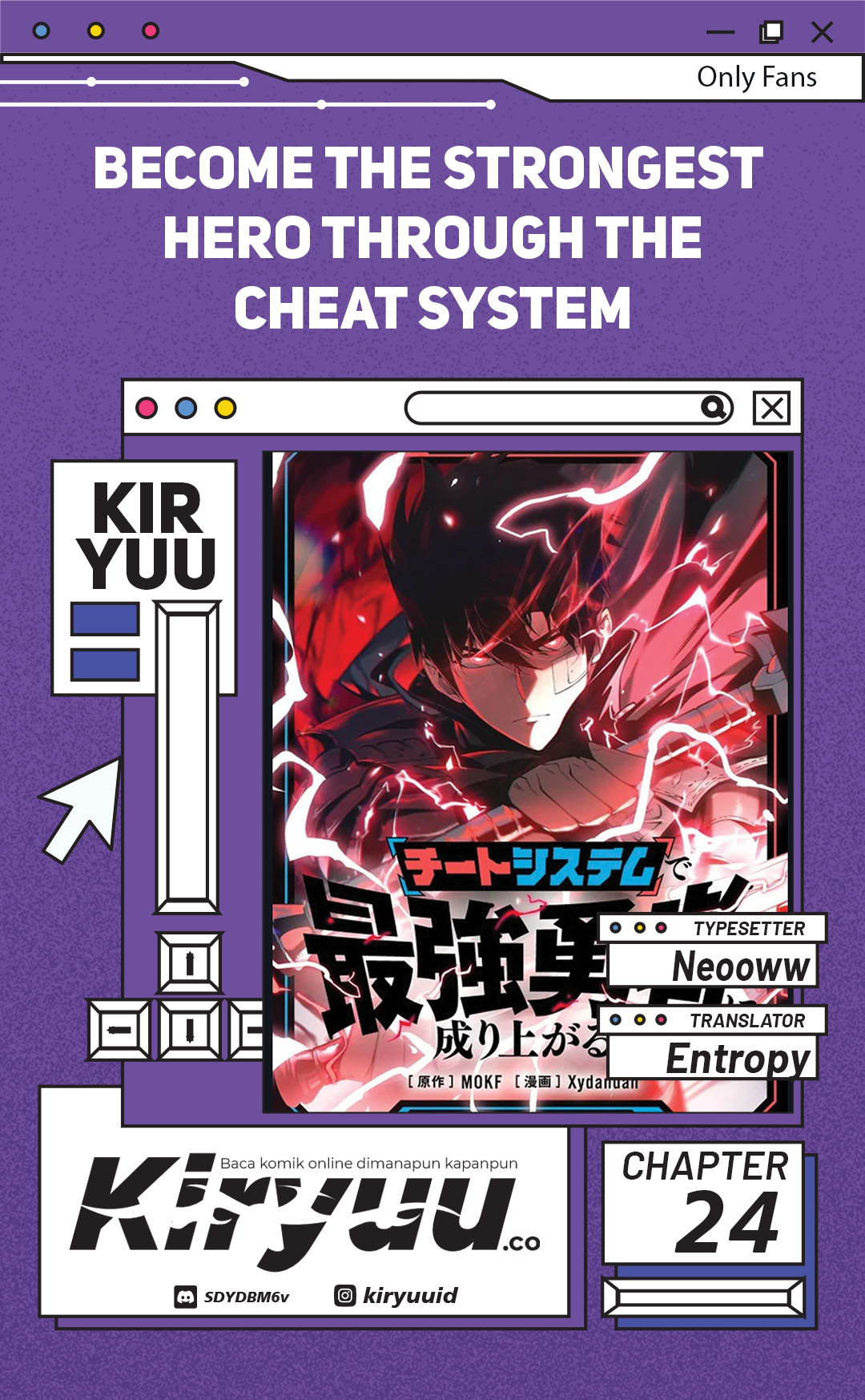 Komik Become the Strongest Hero Through the Cheat System - Chapter 24