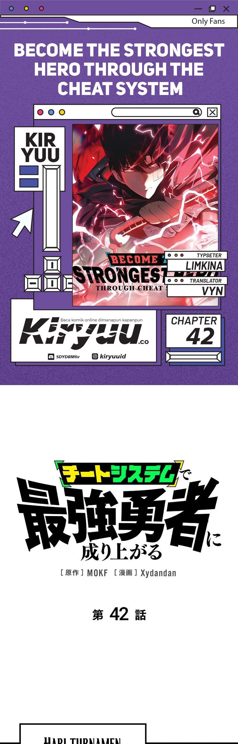 Komik Become the Strongest Hero Through the Cheat System - Chapter 42