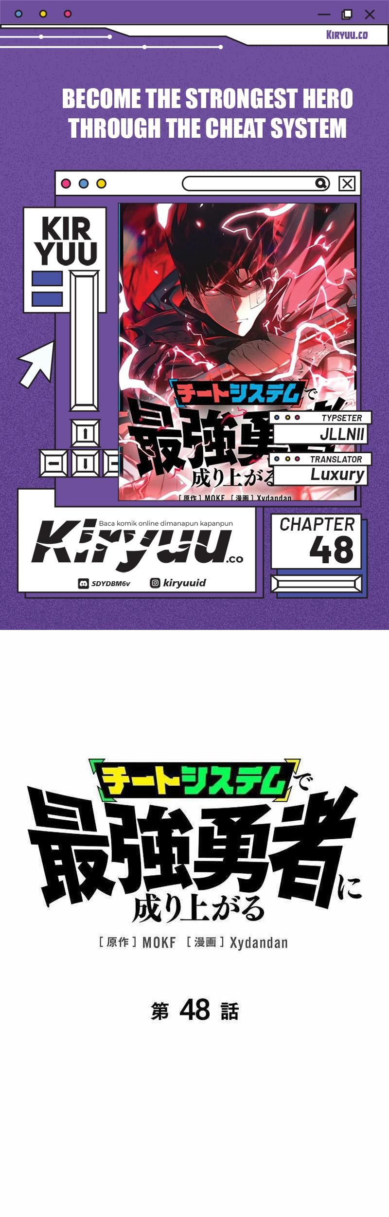 Komik Become the Strongest Hero Through the Cheat System - Chapter 48