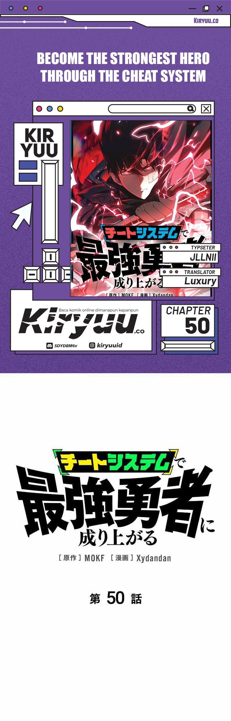 Komik Become the Strongest Hero Through the Cheat System - Chapter 50