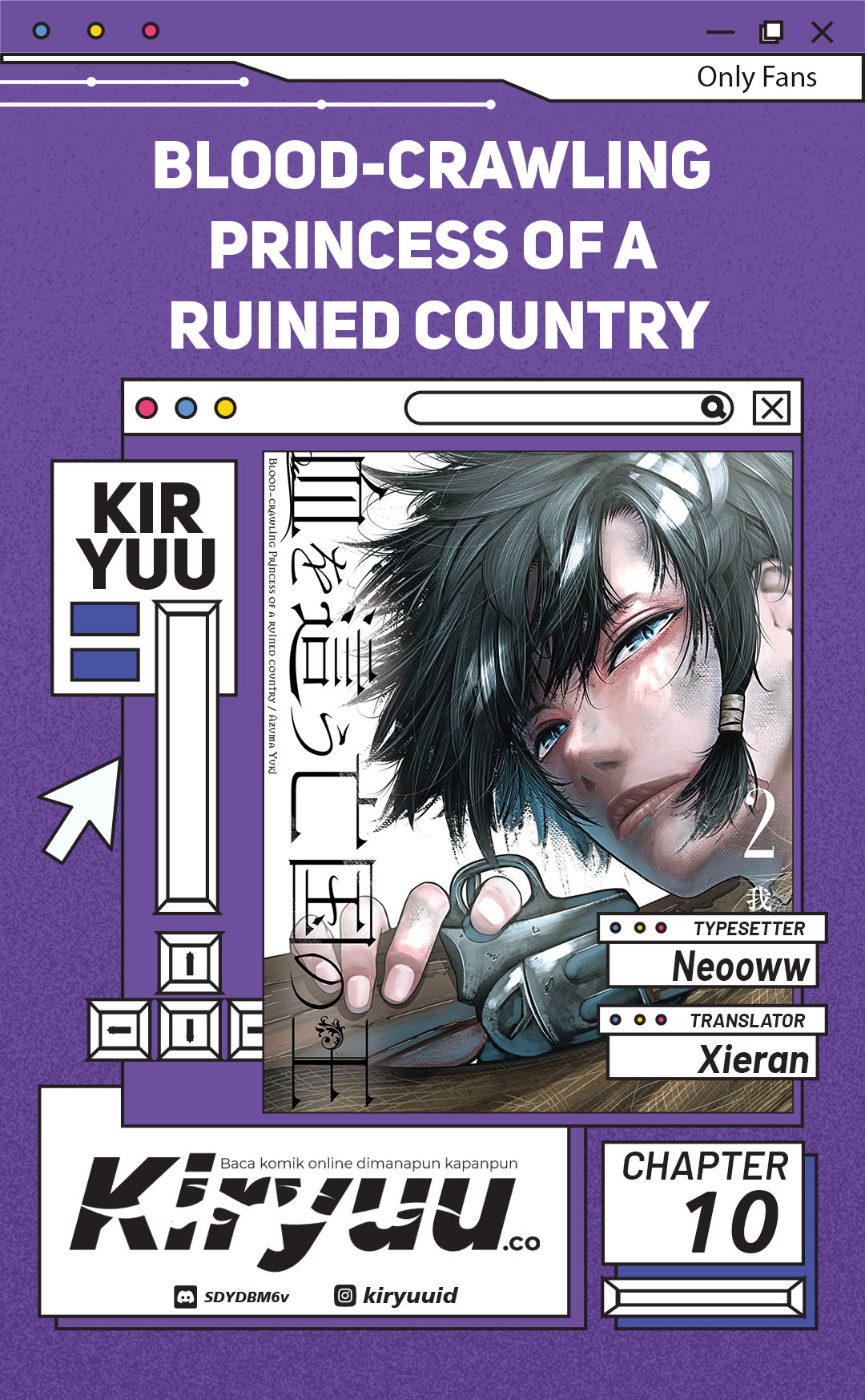 Komik Blood-crawling Princess of a ruined Country - Chapter 10