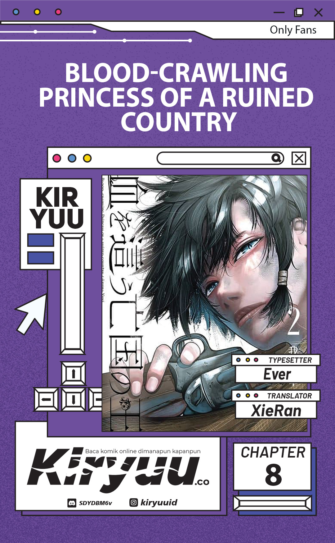 Komik Blood-crawling Princess of a ruined Country - Chapter 8