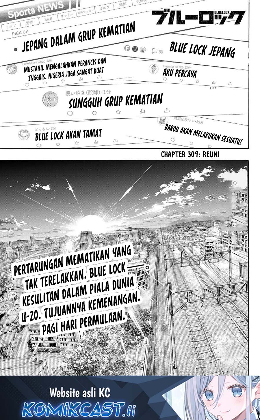 Komik Blue Lock - Chapter 309