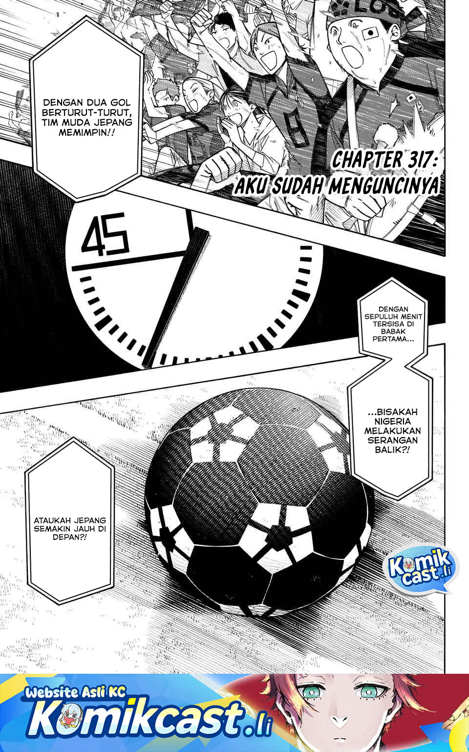 Komik Blue Lock - Chapter 317