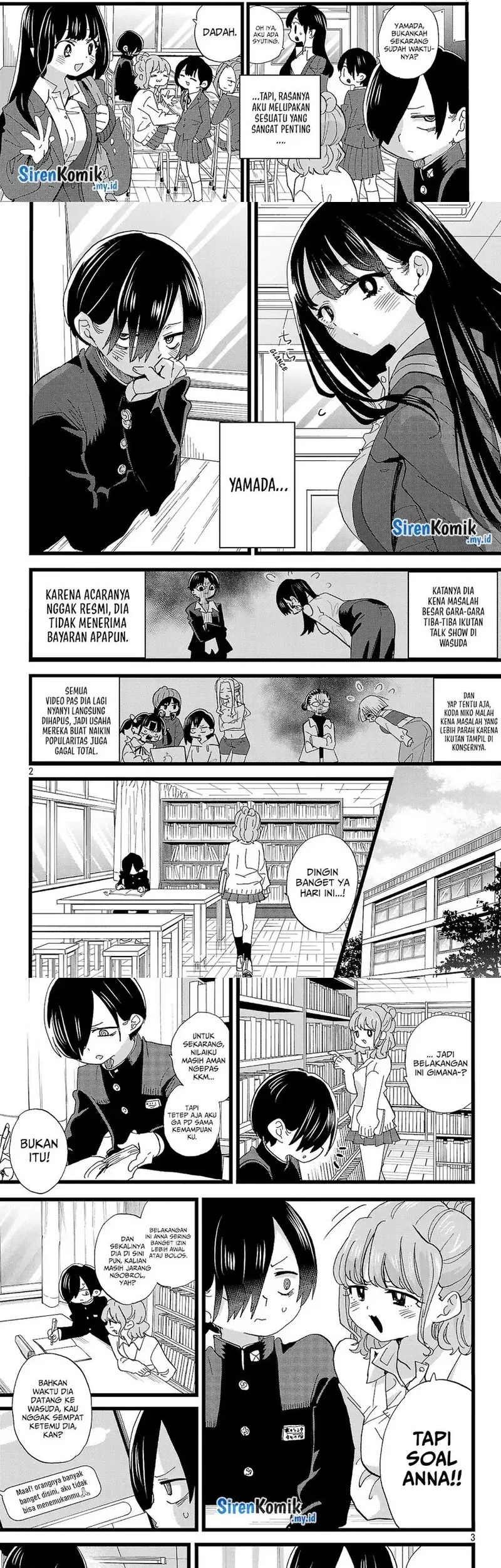 Baca Manga Boku no Kokoro no Yabai yatsu Chapter 167 Gambar 2