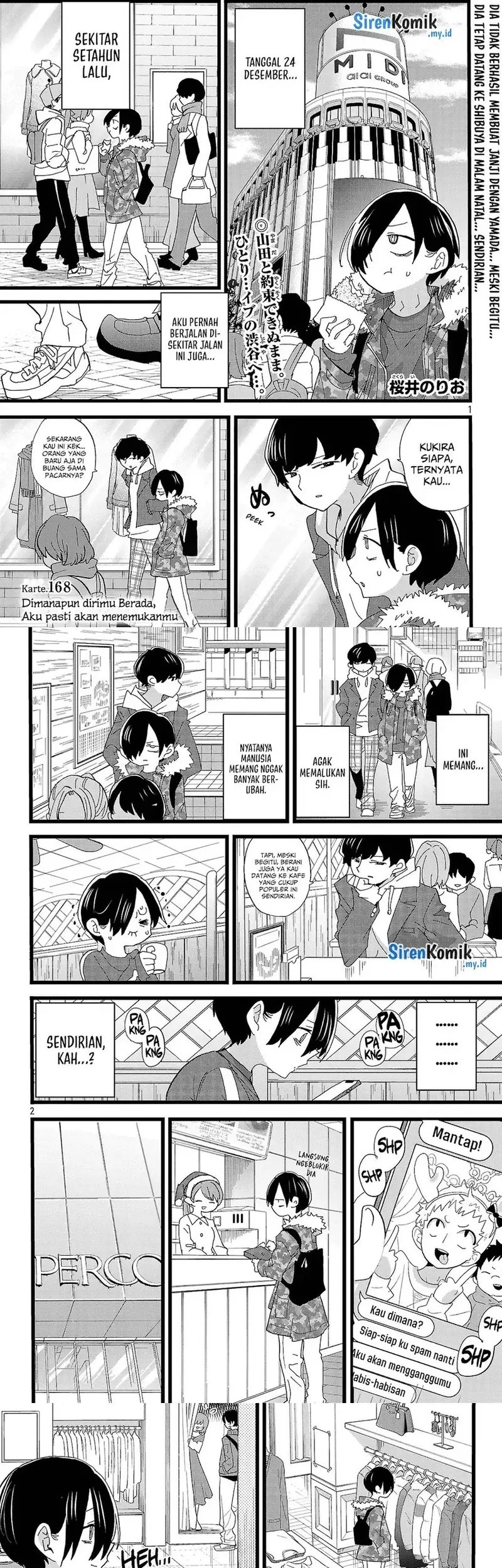 Baca Manga Boku no Kokoro no Yabai yatsu Chapter 168 Gambar 2