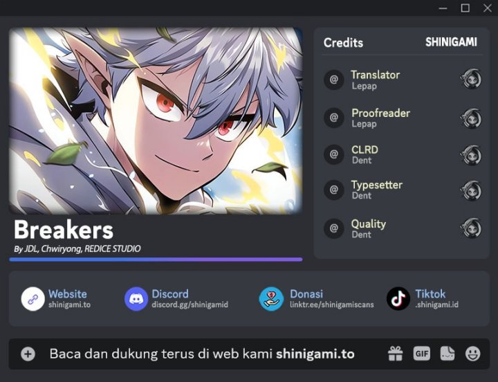 Komik Breakers - Chapter 1