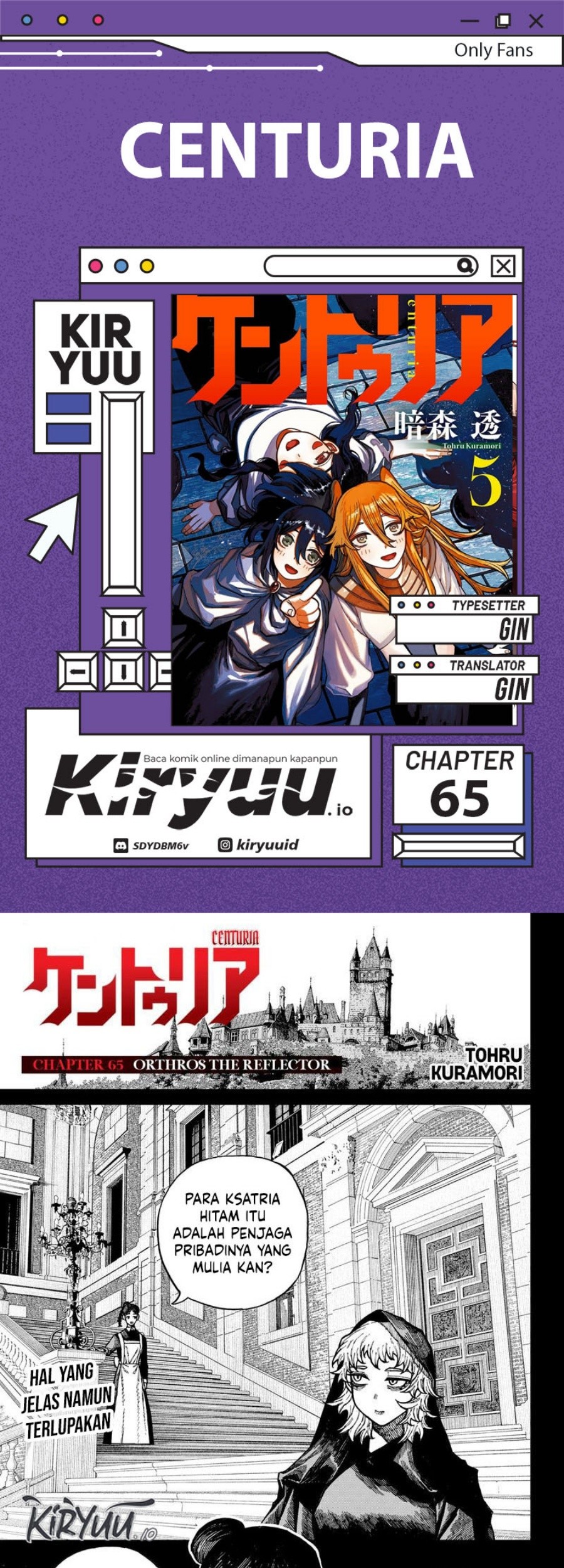 Komik Centuria - Chapter 65