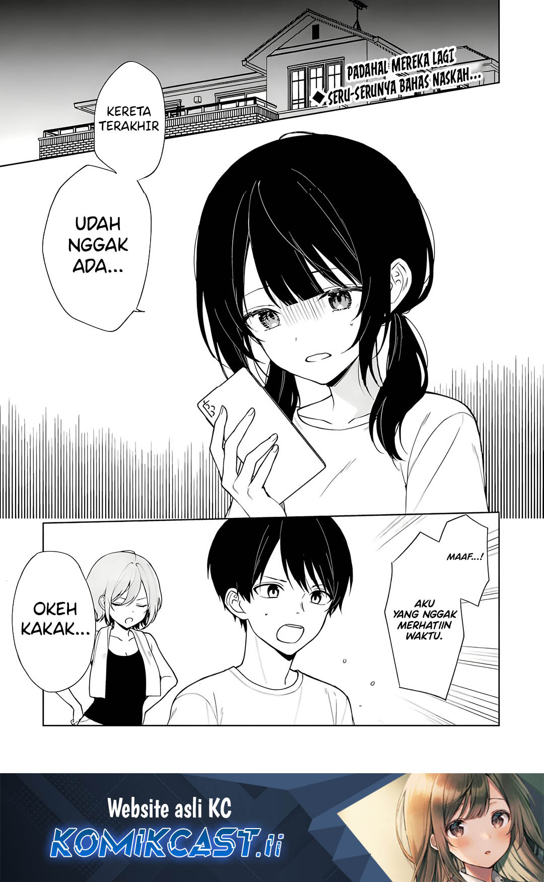 Komik Chikan Saresou ni Natteiru S-kyuu Bishoujo wo Tasuketara Tonari no Seki no Osanajimi datta - Chapter 71