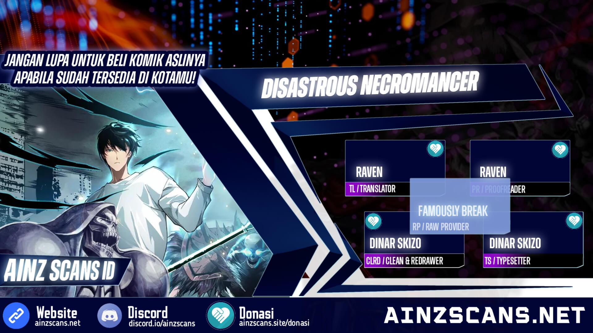 Komik Disastrous Necromancer - Chapter 171