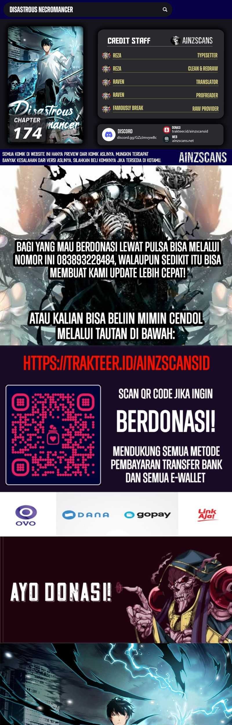 Komik Disastrous Necromancer - Chapter 174