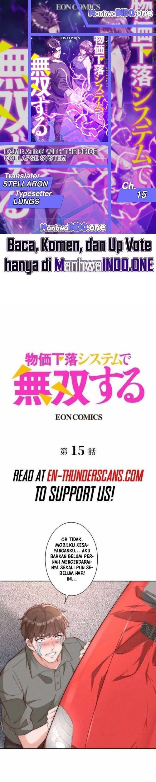 Komik Dominating with the Price Collapse System - Chapter 15