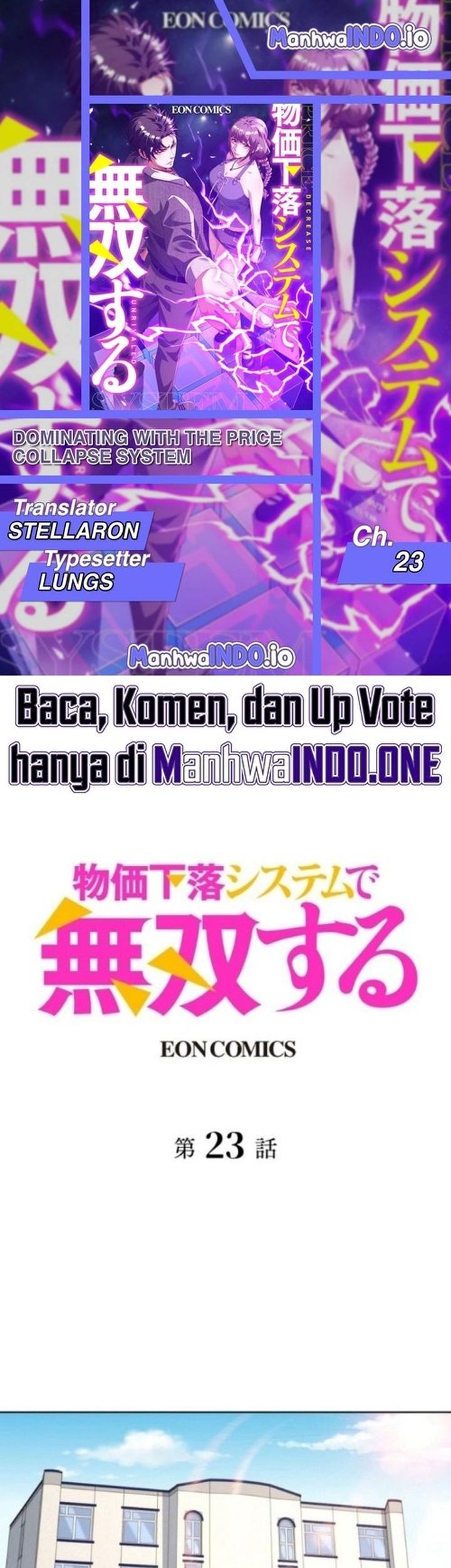 Komik Dominating with the Price Collapse System - Chapter 23