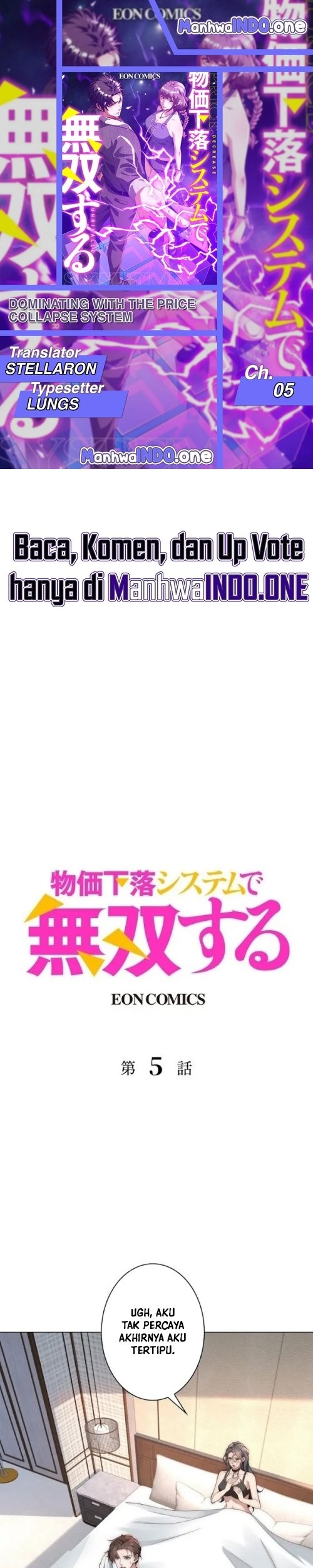 Komik Dominating with the Price Collapse System - Chapter 5
