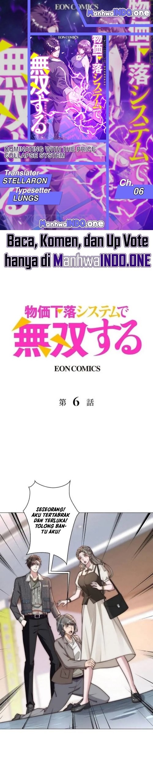 Komik Dominating with the Price Collapse System - Chapter 6