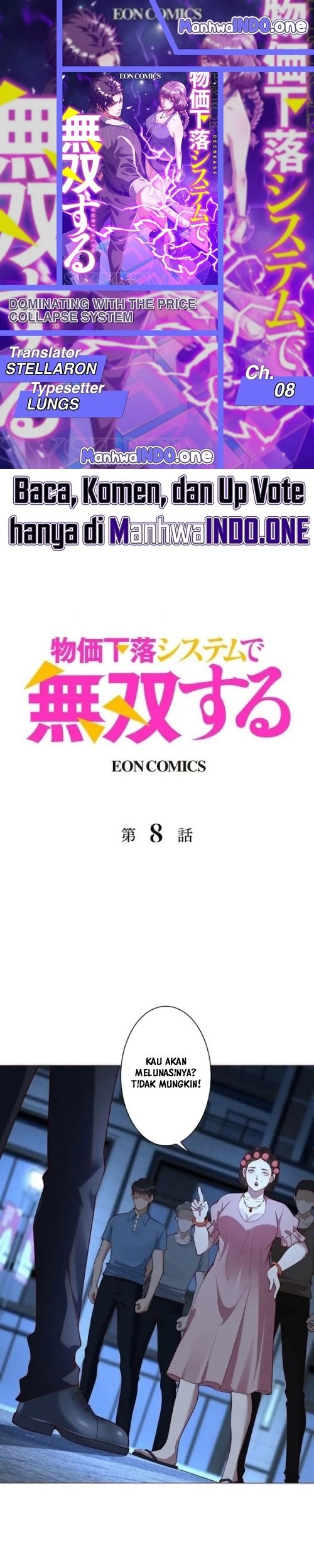 Komik Dominating with the Price Collapse System - Chapter 8