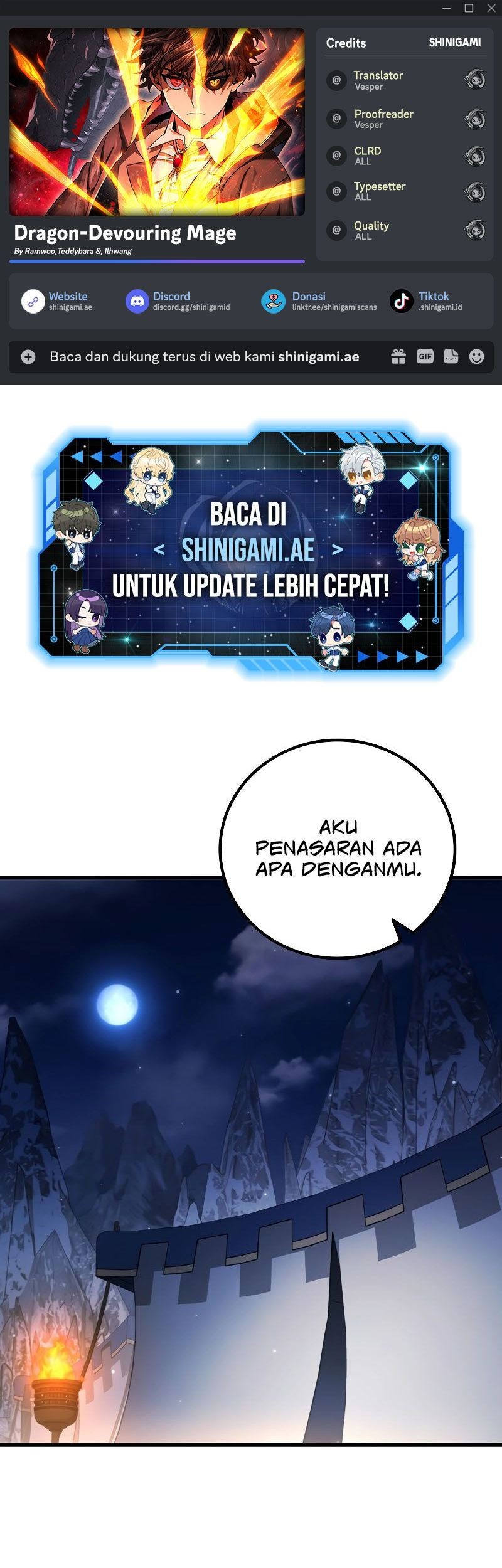 Komik Dragon-Devouring Mage - Chapter 44