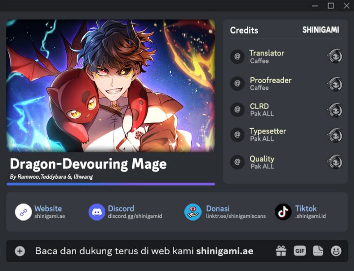 Komik Dragon-Devouring Mage - Chapter 87