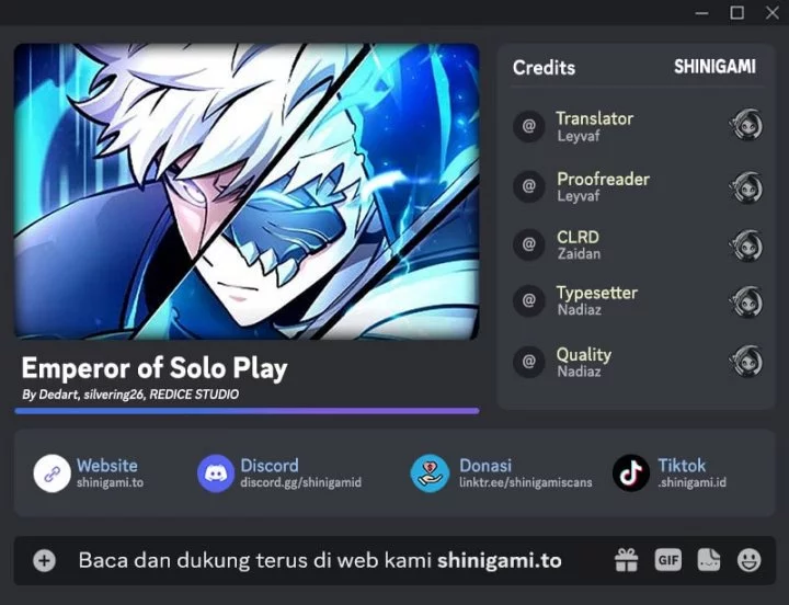 Baca Komik Emperor Of Solo Play Chapter 32 Gambar 1