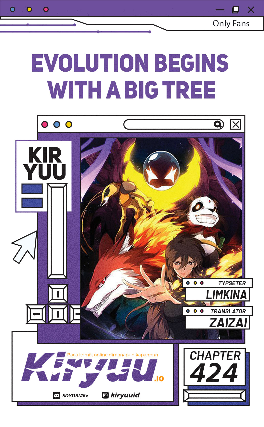Komik Evolution Begins With A Big Tree - Chapter 424