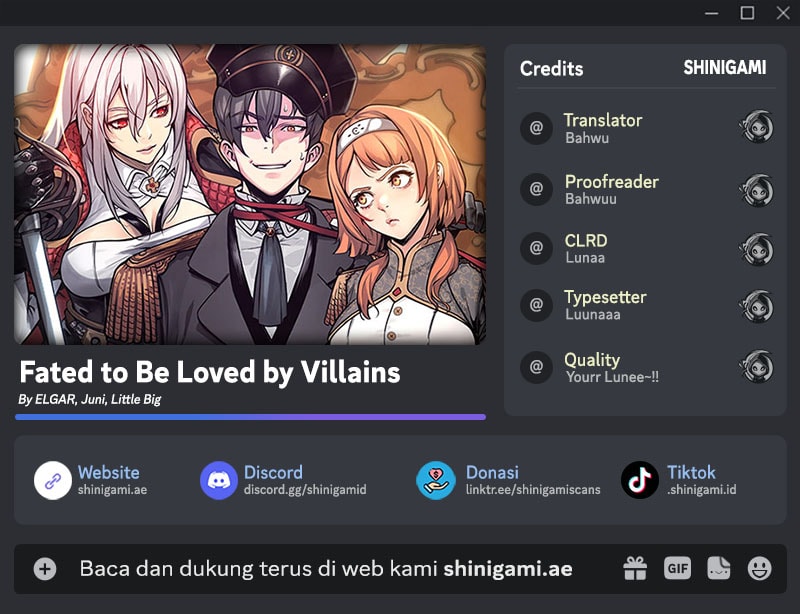 Komik Fated To Be Loved By Villains - Chapter 10