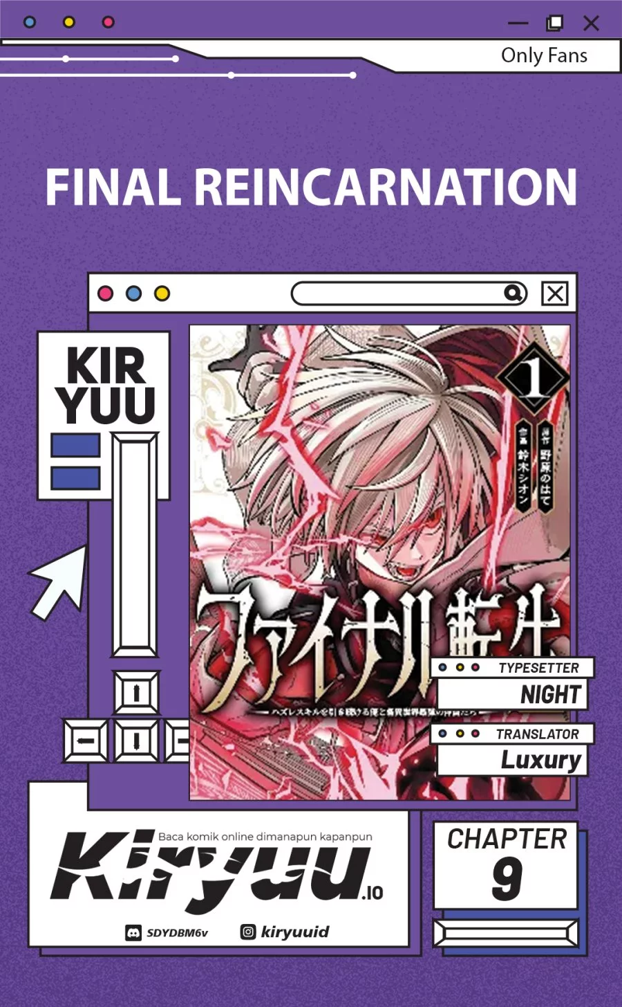 Baca Komik Final Reincarnation ~Me and the Strongest Companions in Each Other World, Keeping Pulling at the Bad Skills~ Chapter 9 Gambar 1