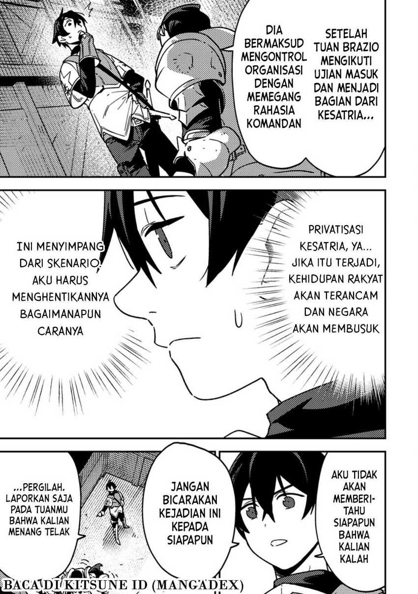 Komik Game Chishiki de Saikyou ni Natta Mob Heishi wa, Shin no Jitsuryoku wo Kakushitai - Chapter 3.2
