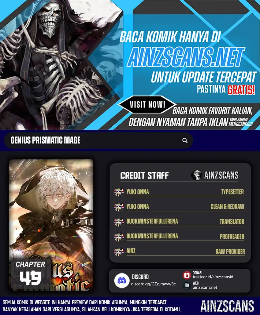 Baca Komik Genius Prismatic Mage Chapter 49 Gambar 1