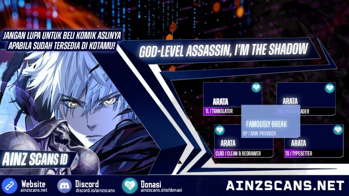 Komik God-level Assassin, I’m the Shadow - Chapter 17