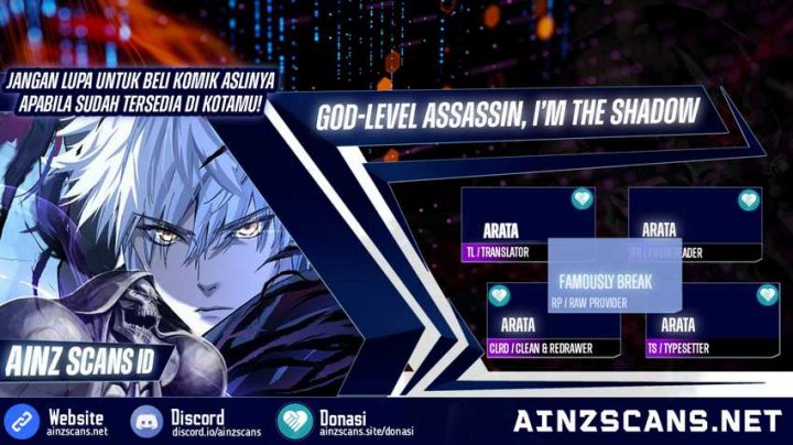 Komik God-level Assassin, I’m the Shadow - Chapter 35