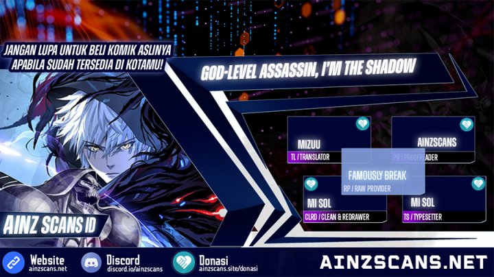 Komik God-level Assassin, I’m the Shadow - Chapter 45