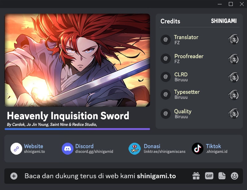 Komik Heavenly Inquisition Sword - Chapter 125
