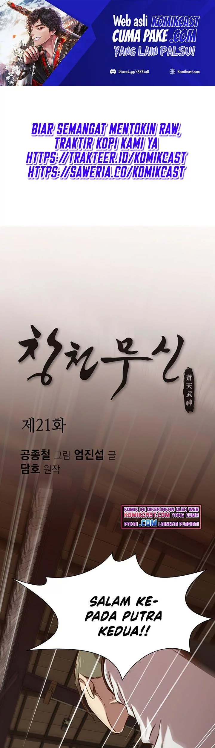 Baca Manhwa Heavenly Martial God Chapter 21 Gambar 2