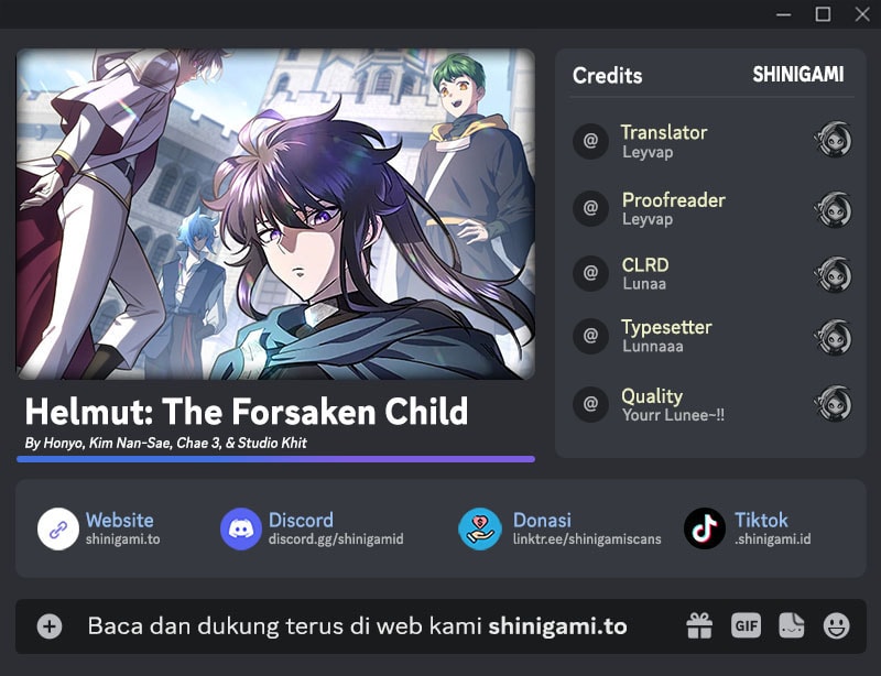 Komik Helmut: The Forsaken Child - Chapter 98